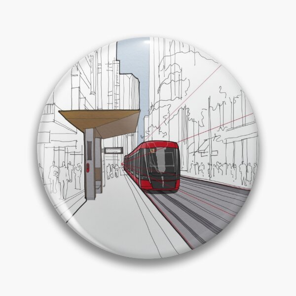 Item preview, caam: 10 squared series - george street light rail designed and sold by artefact32.