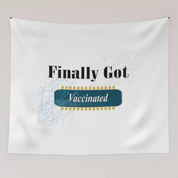 Item preview, Finally Got Microchipped - Vaccinated Classic T-Shirt designed and sold by Docartdesign.