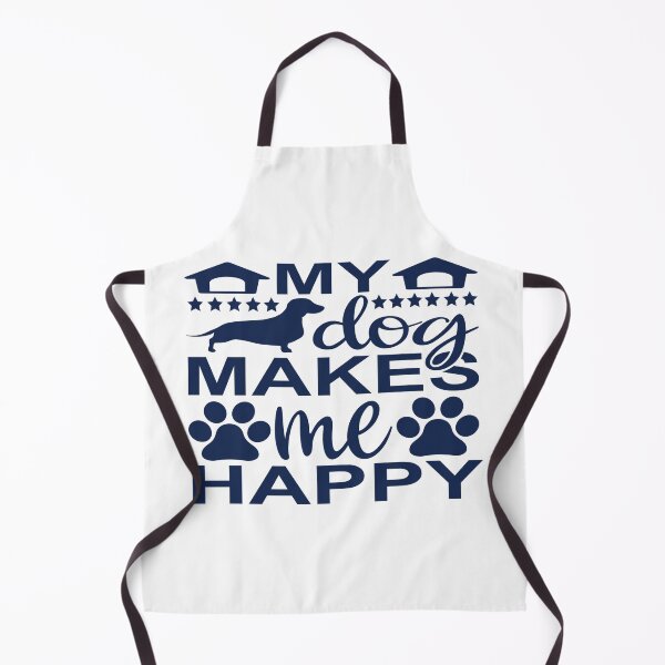 Item preview, My Dog Makes Me Happy - Quotes About Dogs designed and sold by VikGen.