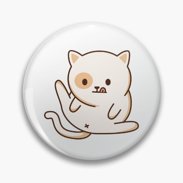 Item preview, Cute Kawaii Cat Itching Butt designed and sold by KawaiiStickers-.