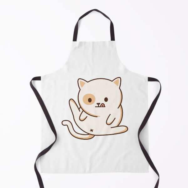 Item preview, Cute Kawaii Cat Itching Butt designed and sold by KawaiiStickers-.