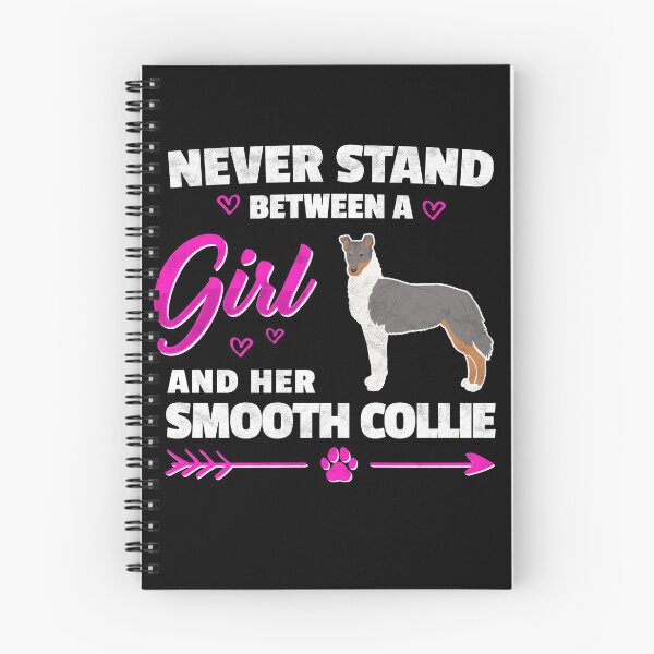 Item preview, Girl with Smooth Collie Collie owner saying designed and sold by madgrfx.