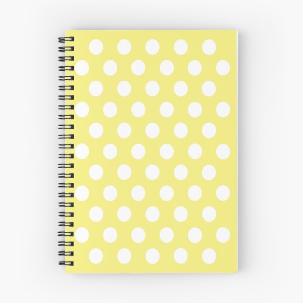 Item preview, Medium WHITE and YELLOW POLKA DOTS designed and sold by RachelMacht.