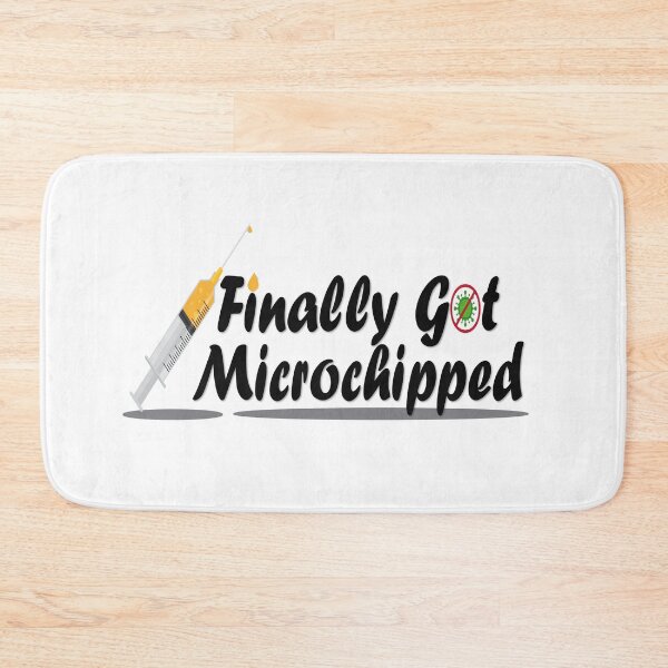 Item preview, Finally Got Microchipped , Vaccinated Classic T-Shirt designed and sold by Docartdesign.