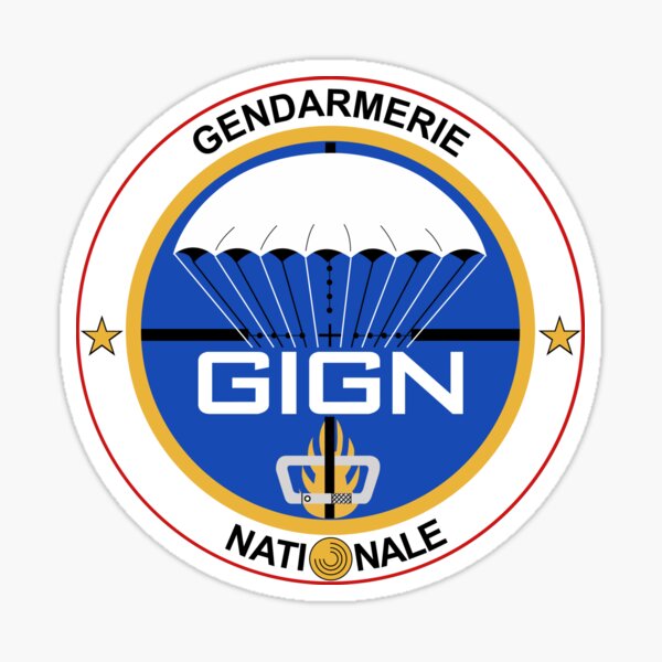 GIGN France Forces Spéciales Sticker