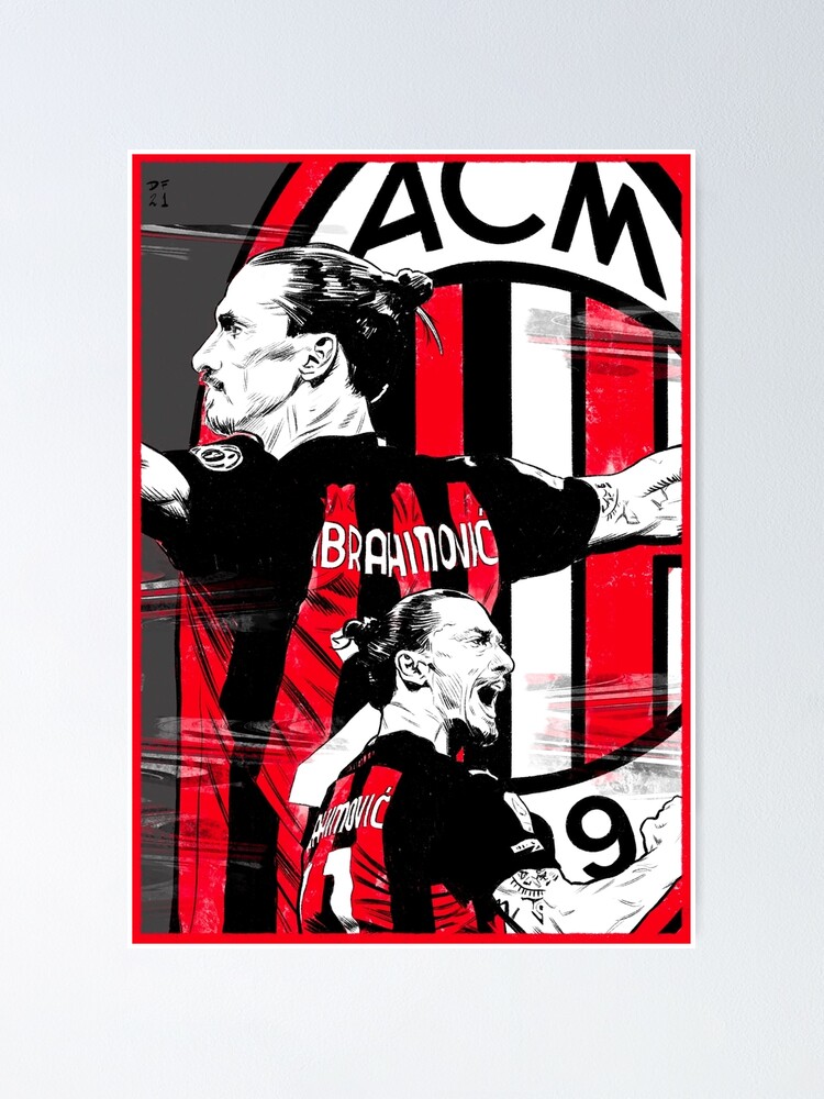 AC milan legends by mats drawing jersey special version soccer