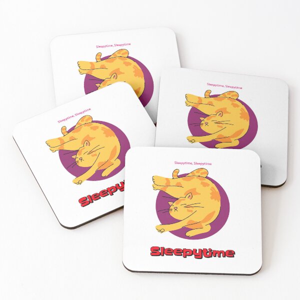 Item preview, Sleepytime -  Sleepy Cat  - Orange designed and sold by Jimmy-Asawa.