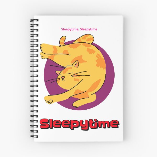 Item preview, Sleepytime -  Sleepy Cat  - Orange designed and sold by Jimmy-Asawa.