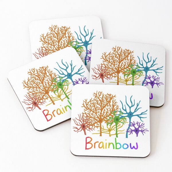 Item preview, Brainbow Neurons - Neuroscience designed and sold by BundaBear.