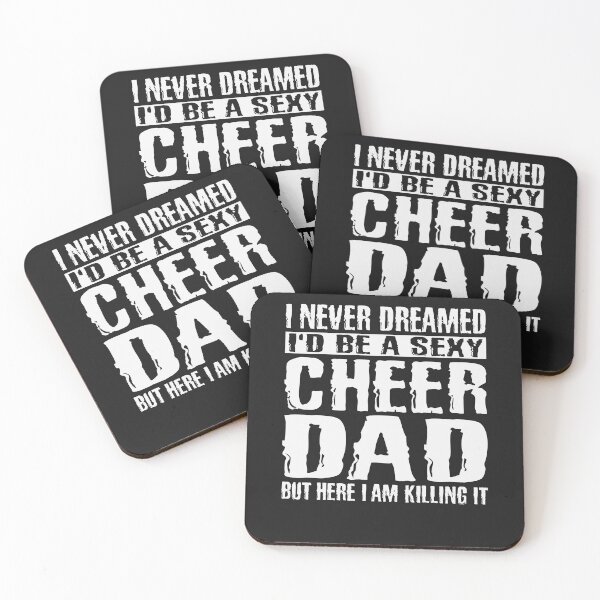 Item preview, Father's Day Shirts Cheer Dad & Killing It Cheerdancing Tees designed and sold by HammonArt.