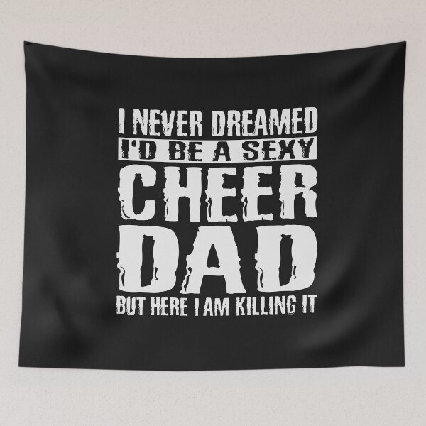 Item preview, Father's Day Shirts Cheer Dad & Killing It Cheerdancing Tees designed and sold by HammonArt.