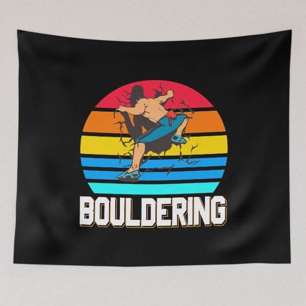 Item preview, Retro Bouldering Man designed and sold by NeXore.