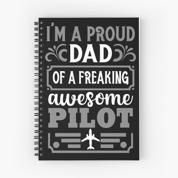 Item preview, I'm Proud DAD of Freaking awesome PILOT, Father day gifts designed and sold by ARTsPlural.