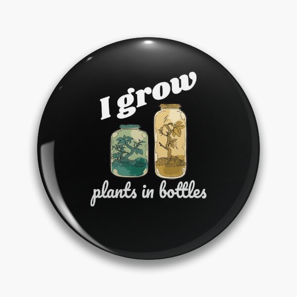 Item preview, I grow Plants in Bottles Indoor Gardening Bottle Garden designed and sold by NeXore.