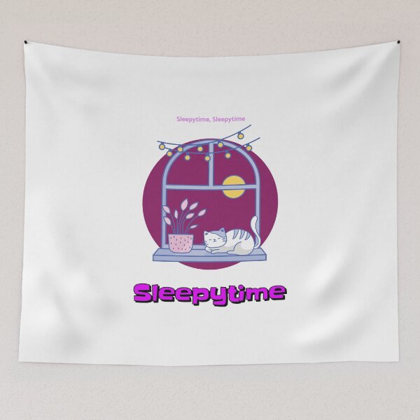 Item preview, Sleepytime I'm a lazy CAT designed and sold by Jimmy-Asawa.