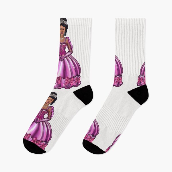 Item preview, Princess -  Black curly Afro Princess in purple  ii ! beautiful light brown black girl with Afro hair, brown eyes and dark brown skin. Hair love ! designed and sold by Artonmytee.