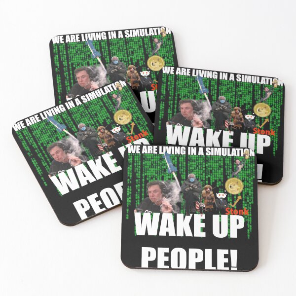 Item preview, We Are Living In A Meme Simulation designed and sold by FunGuru.