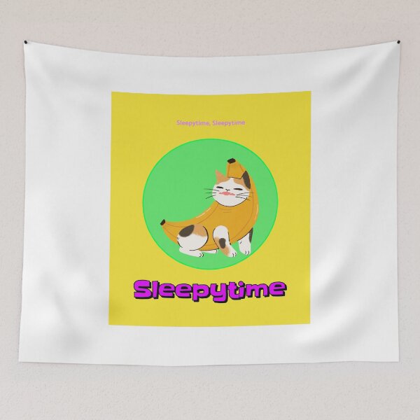 Item preview, Sleepytime - Banana Nyan Cat OYASUMI Neko  designed and sold by Jimmy-Asawa.