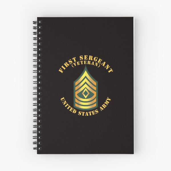 Item preview, Army - First Sergeant - 1SG - Veteran designed and sold by Military Insignia Products.