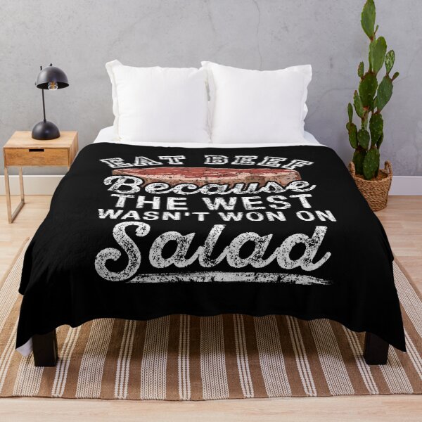 Item preview, Eat Beef because the west wasn't won on salad designed and sold by NeXore.