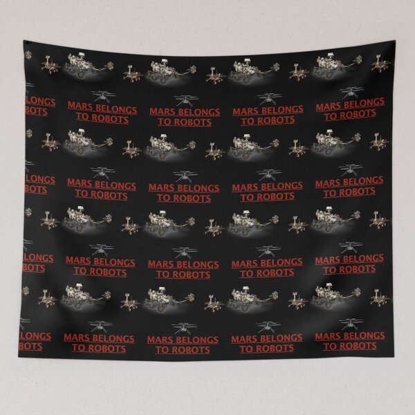 Item preview, Mars Belongs To Robots designed and sold by FunGuru.