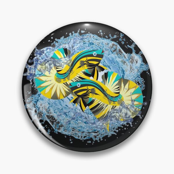 Item preview, Betta Fish Yellow Koi Designs designed and sold by InraezPROJECT.