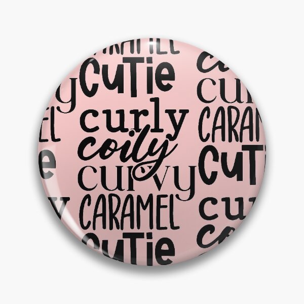 Item preview, CURLY, COILY, CURVY, CARAMEL CUTIE designed and sold by SOLSKETCHES.