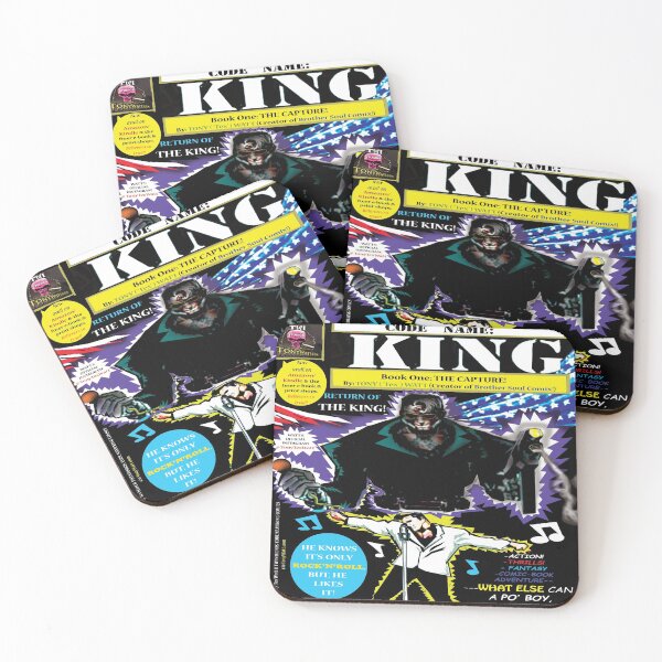 Item preview, Tony Watt's Code Name: King Comic Book Promo Art! designed and sold by TexWatt.