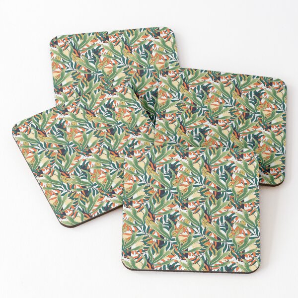 Item preview, Tropical Hawaiian Paradise With Abstract Colors Of Tropical Plants designed and sold by ArthurYosh.