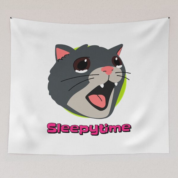 Item preview, Sleepytime Yawning Cat designed and sold by Jimmy-Asawa.