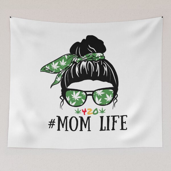 Item preview, Messy Bun Weed | Weed momlife designed and sold by Mixture-DESIGN.