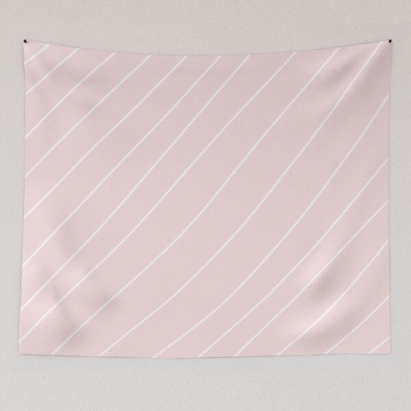 Item preview, Pastel Pink Diagonal Lines Pattern designed and sold by ShaMiLaB.