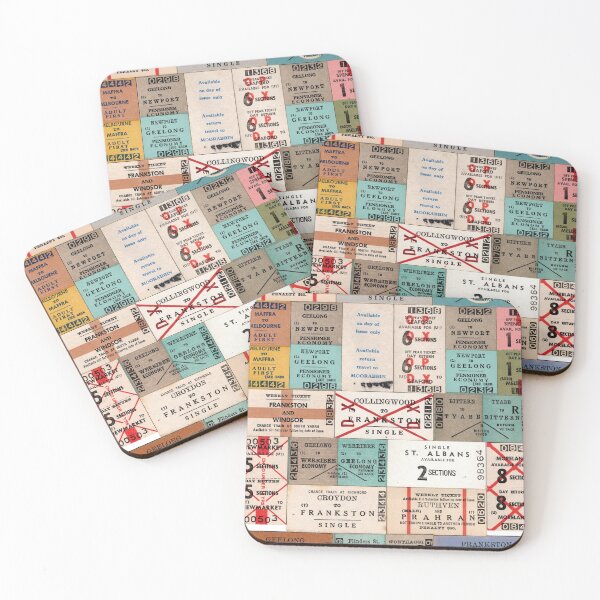 Item preview, Victorian railway Train tickets designed and sold by VR-Densha-Otaku.