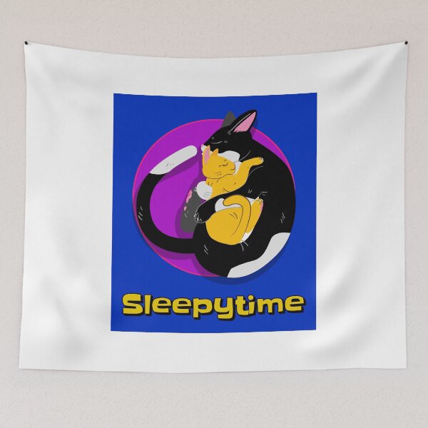 Item preview, Sleepytime Hugging Cat  designed and sold by Jimmy-Asawa.