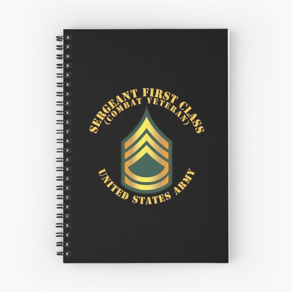 Item preview, Army - Sergeant First Class - SFC - Combat Veteran designed and sold by Military Insignia Products.