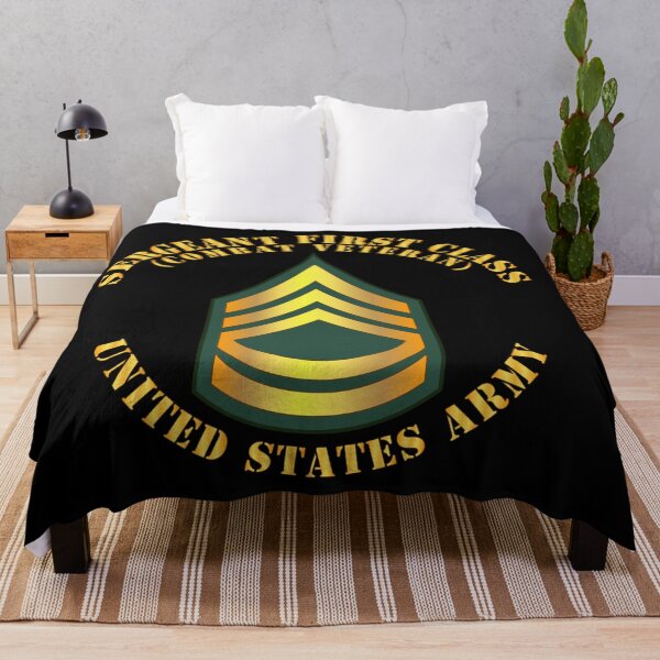 Item preview, Army - Sergeant First Class - SFC - Combat Veteran designed and sold by Military Insignia Products.