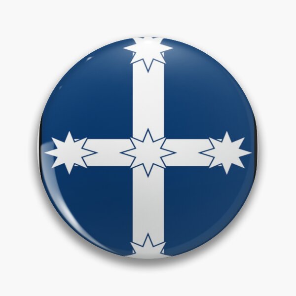 Item preview, Australian Eureka flag in the shape of a shield designed and sold by headpossum.