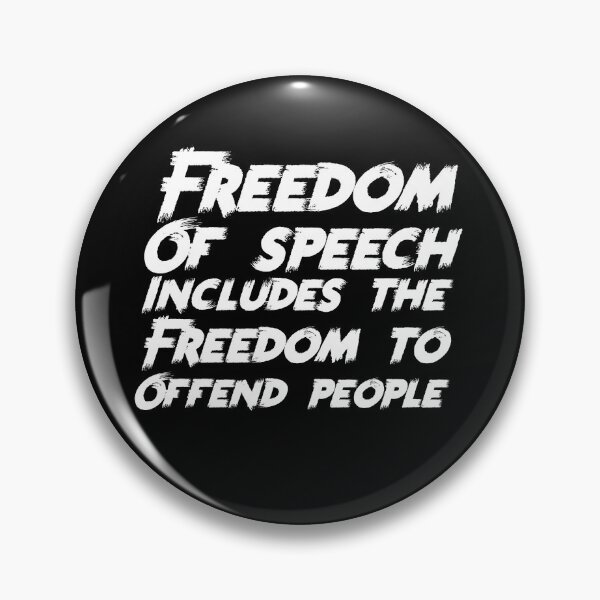Item preview, All speech is free speech  designed and sold by Md1982.