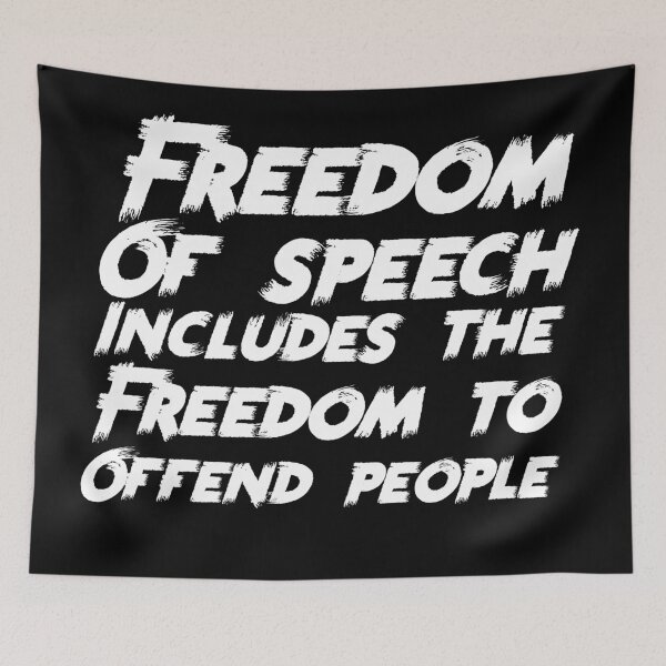 Item preview, All speech is free speech  designed and sold by Md1982.