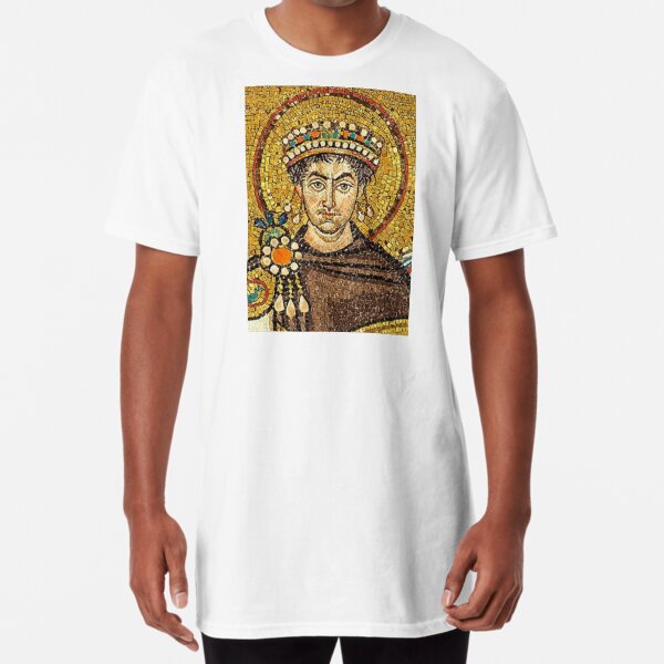 Byzantine Emperor Justinian I (527-565) Long T-Shirt