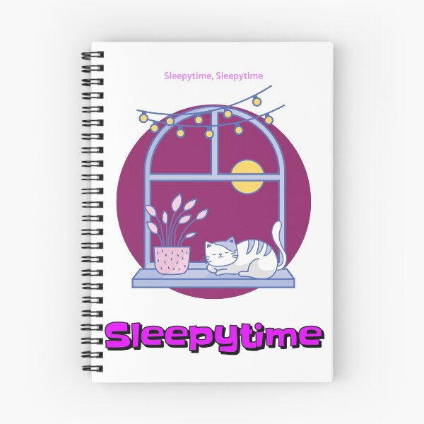 Item preview, Sleepytime I'm a lazy CAT designed and sold by Jimmy-Asawa.