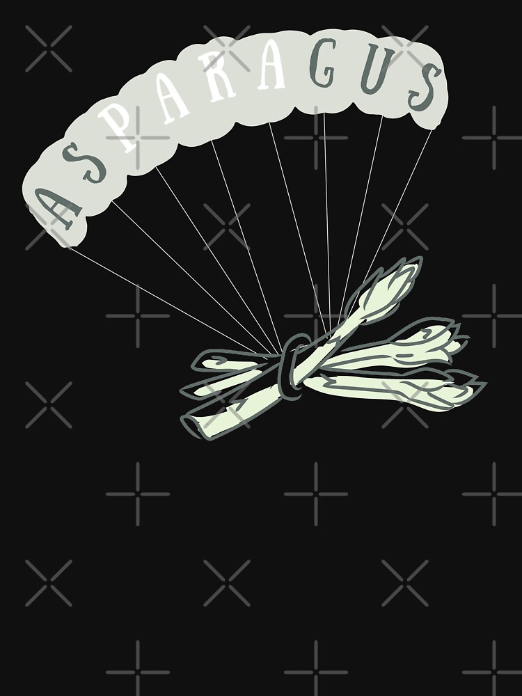 Discover Asparagus Para Parachute Asparagus Pun Classic T-Shirt