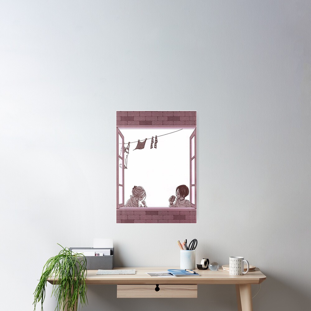 "Nana Osaki and Nana Komatsu in Apartment 707 Spread" Poster for Sale