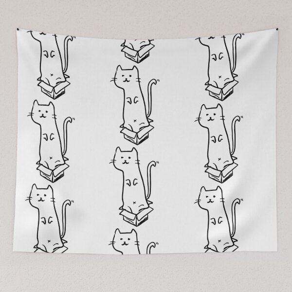 Artikelvorschau, Lustiges Tier | Katzengeschenk | Liebe meine Katze | Yuru Neko | Unisex - Männer & Frauen | Katze im Kasten entworfen und verkauft von KuriharaDesigns.