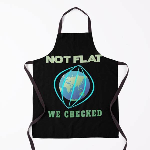 Item preview, The earth is not flat. We checked it out. designed and sold by Bodino.