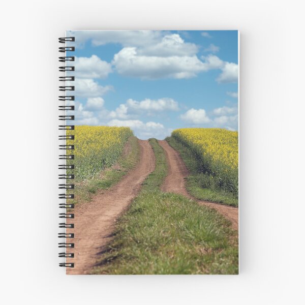 Item preview, Field with rapeseed and country road designed and sold by goceris.