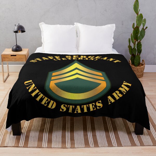 Item preview, Army - Staff Sergeant - SSG - Veteran designed and sold by Military Insignia Products.