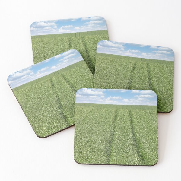Item preview, green wheat field in springtime agriculture designed and sold by goceris.