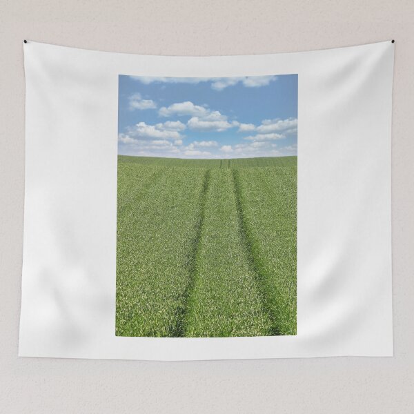 Item preview, green wheat field in springtime agriculture designed and sold by goceris.