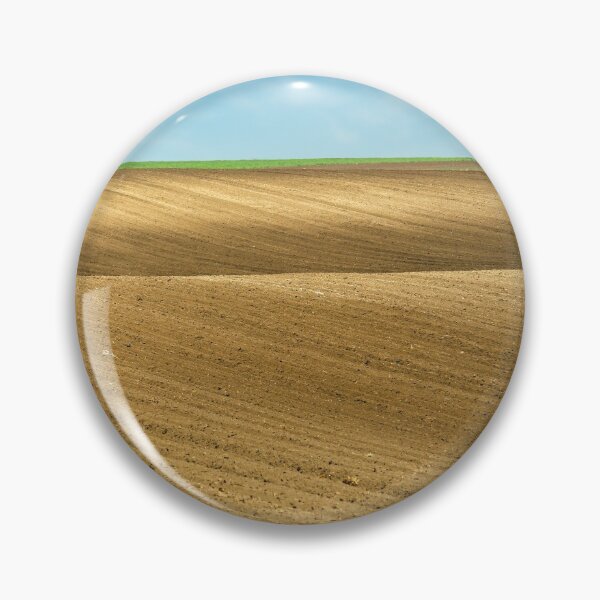 Item preview, plowed field landscape in springtime agriculture designed and sold by goceris.